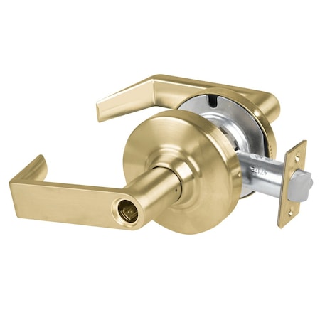 Schlage Grade 2 Storeroom Cylindrical Lock with Field Selectable Vandlgard, Rhodes Lever, Conventional Less ALX80L RHO 606